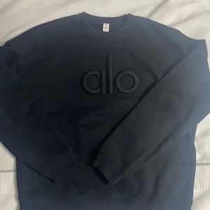 ALO Yoga crew neck ladies pullover sweatshirt brand new